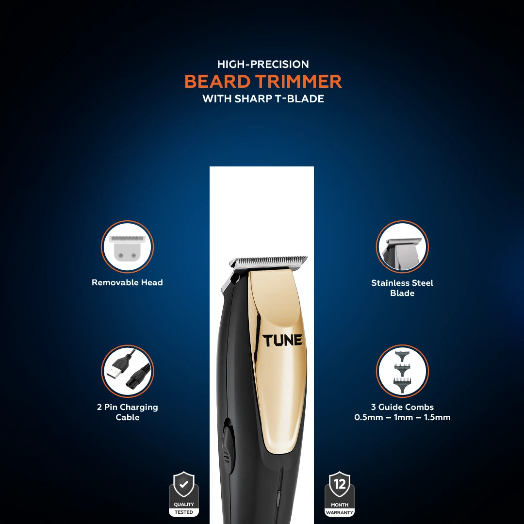 Tune Classic Sharp T-Blade Hair Trimmer - TR304
